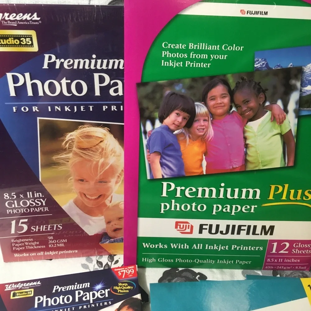 Photo Paper, Labels & Gift bags